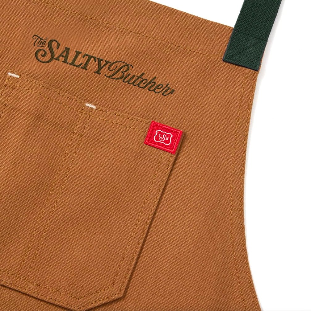 salty butcher apron shot mobile