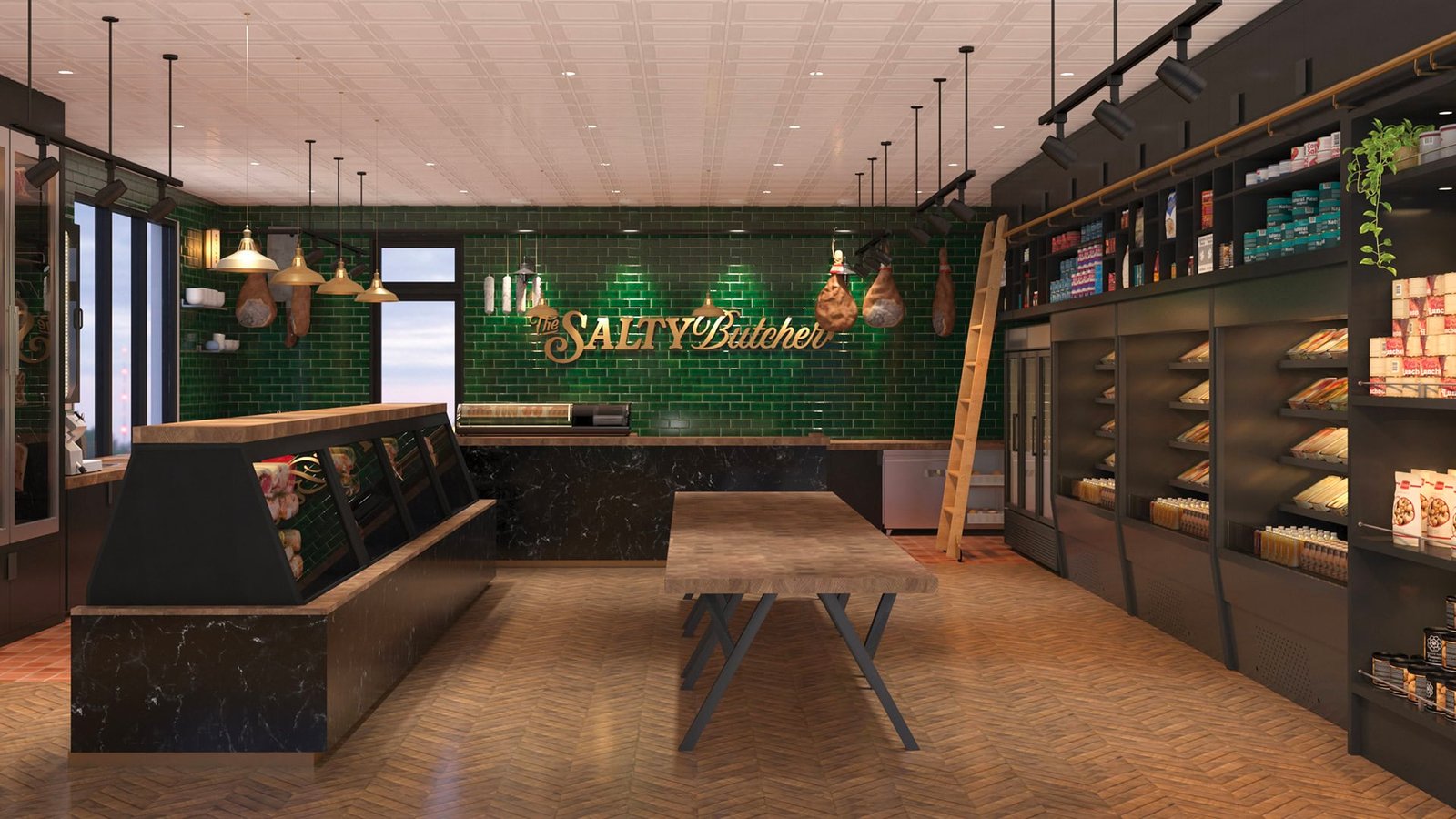 salty butcher interior branding iwdff salty butcher interior branding iwdff
